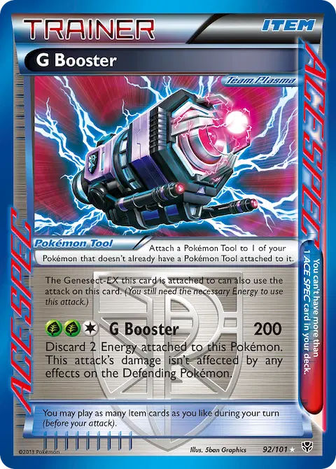 G Booster, Plasma Blast 92/101