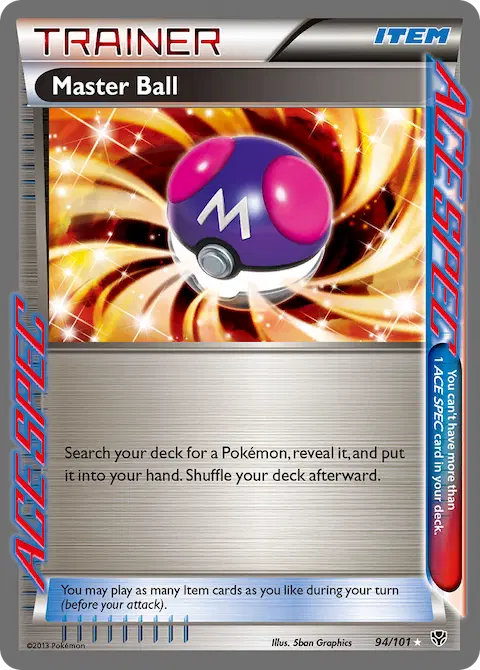 Master Ball, Plasma Blast 94/101