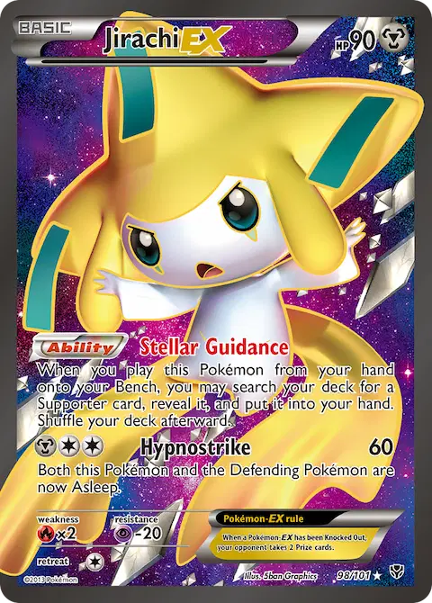 Jirachi-EX, Plasma Blast 98/101