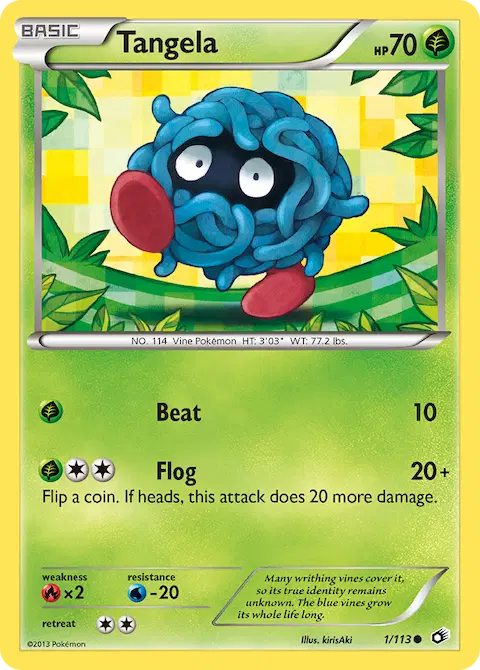 Tangela, Legendary Treasures 1/113