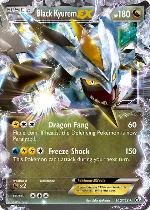 Black Kyurem-EX, Legendary Treasures 100/113