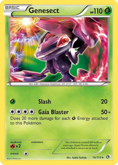 Genesect, Legendary Treasures 16/113