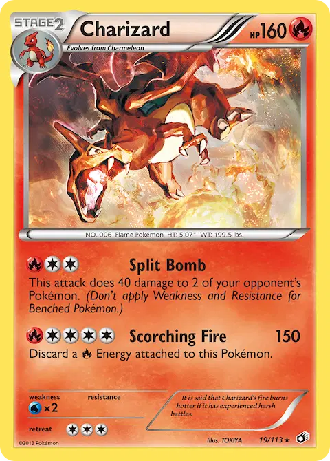 Charizard, Legendary Treasures 19/113