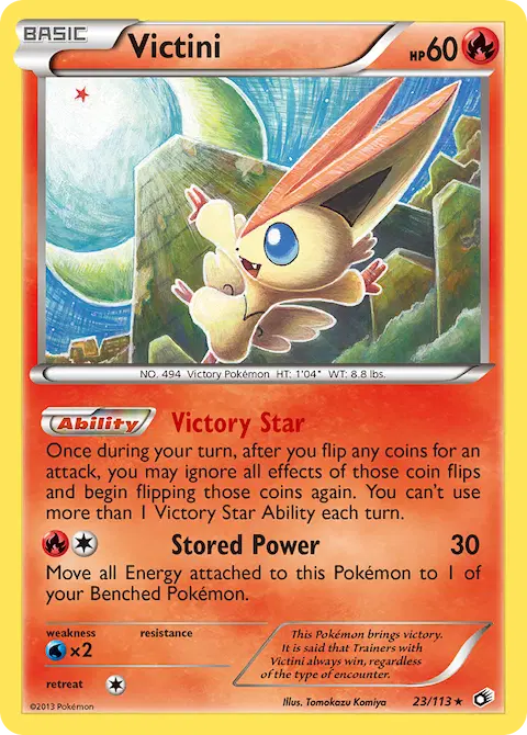 Victini, Legendary Treasures 23/113