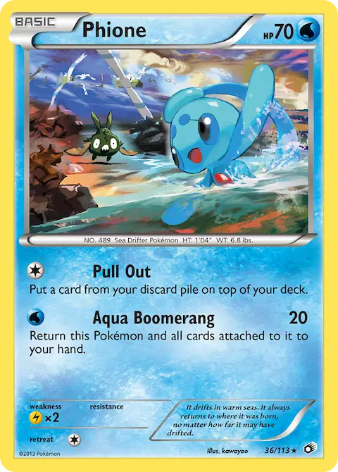 Phione, Legendary Treasures 36/113