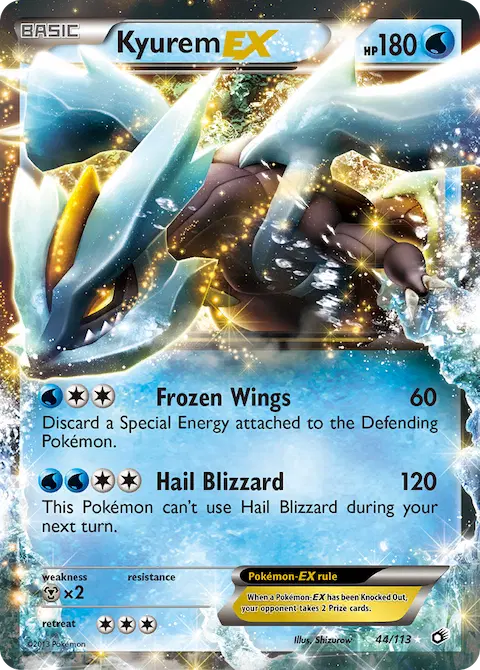 Kyurem-EX, Legendary Treasures 44/113