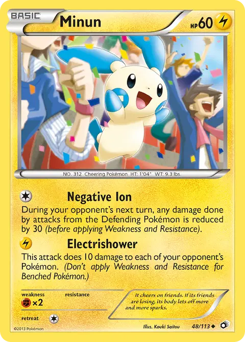 Minun, Legendary Treasures 48/113