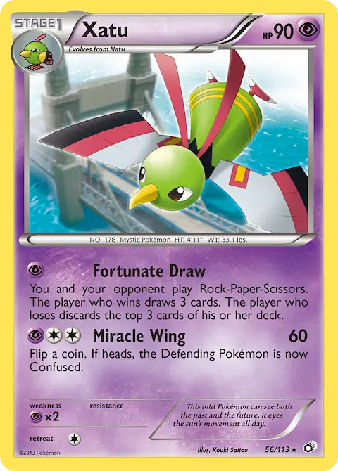 Xatu, Legendary Treasures 56/113
