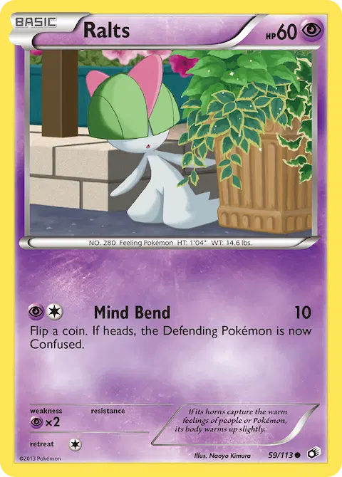 Ralts, Legendary Treasures 59/113