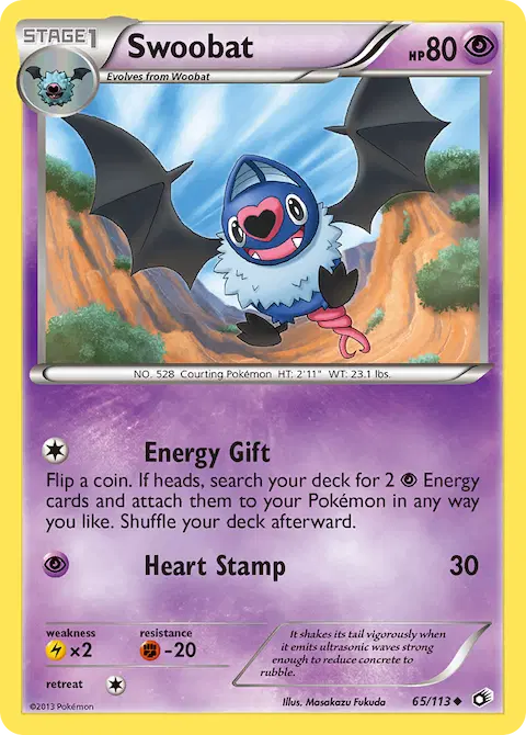 Swoobat, Legendary Treasures 65/113