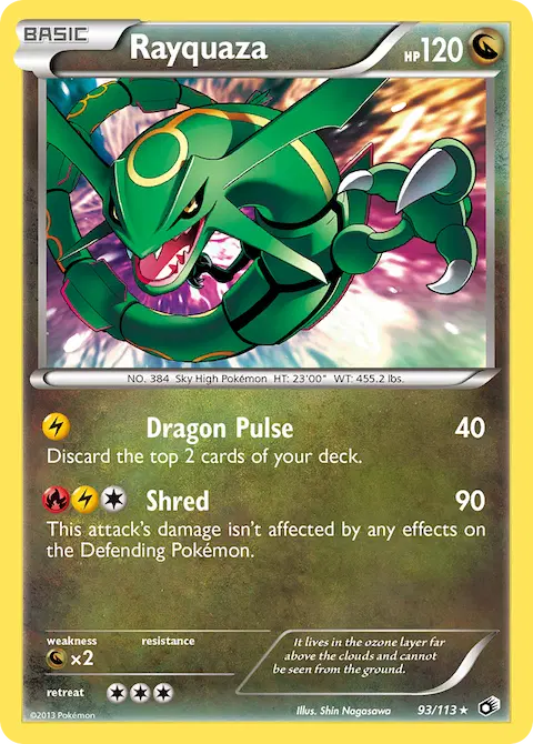 Rayquaza, Legendary Treasures 93/113