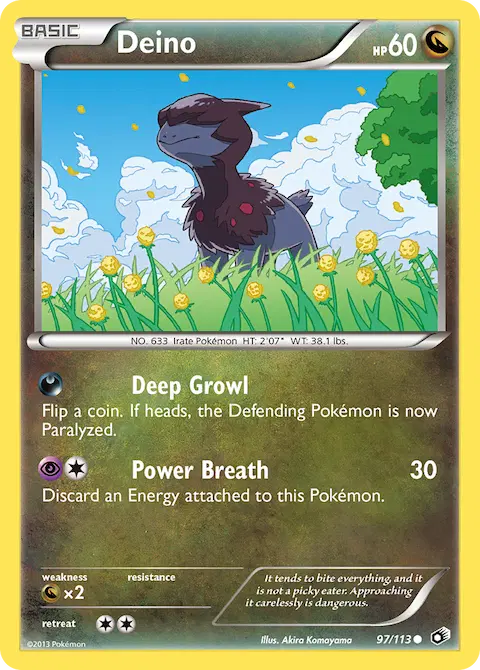 Deino, Legendary Treasures 97/113