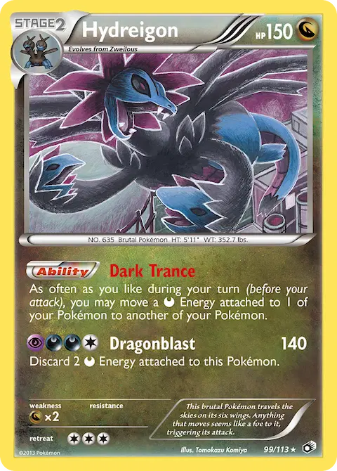 Hydreigon, Legendary Treasures 99/113