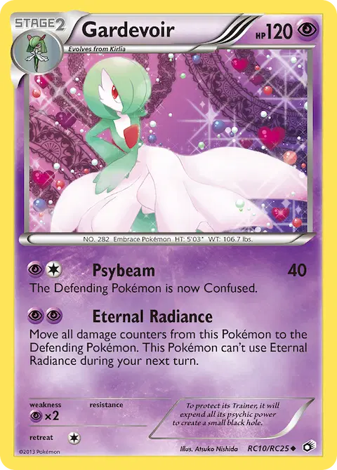 Gardevoir, Legendary Treasures RC10