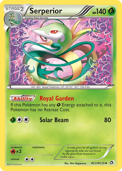 Serperior, Legendary Treasures RC3