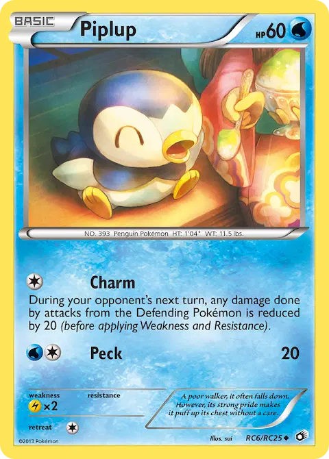 Piplup, Legendary Treasures RC6