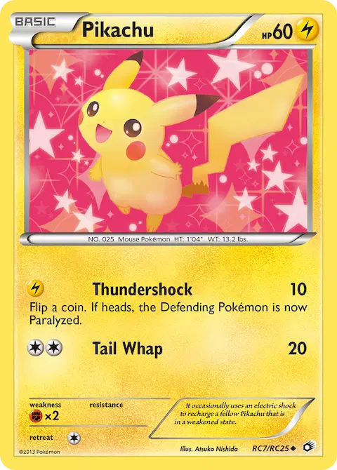 Pikachu, Legendary Treasures RC7