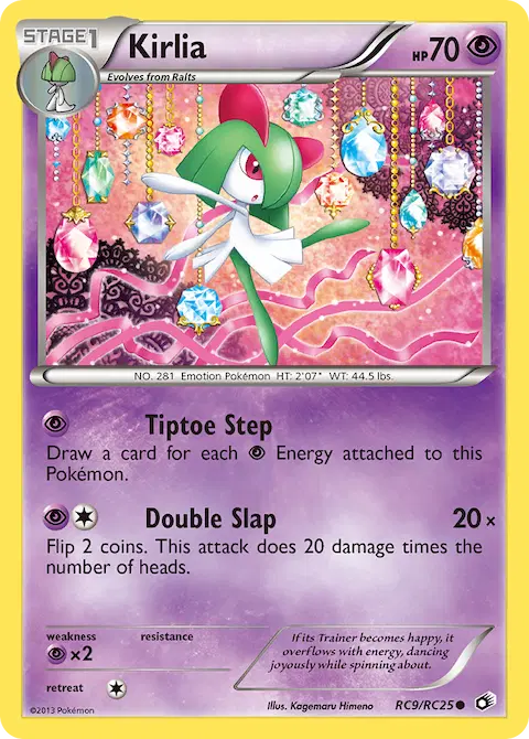 Kirlia, Legendary Treasures RC9
