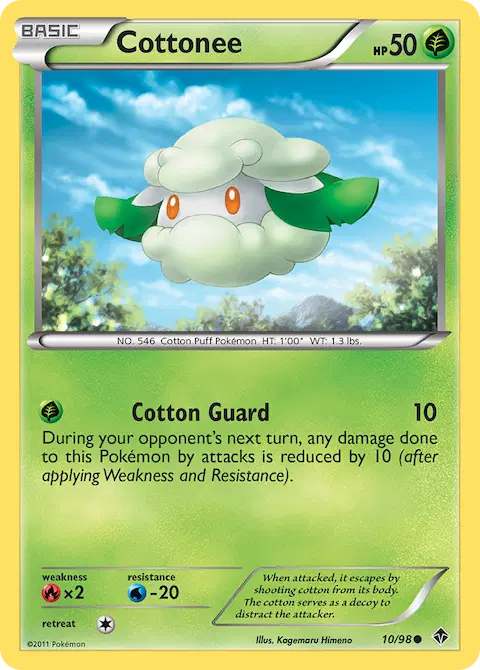 Cottonee, Emerging Powers 10/98