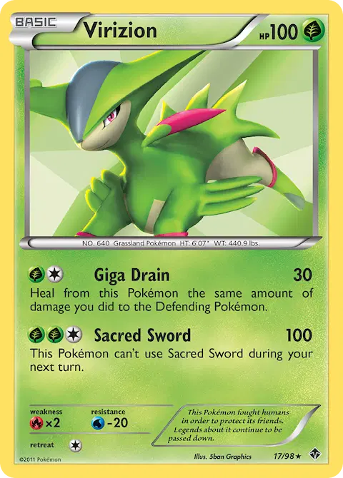 Virizion, Emerging Powers 17/98