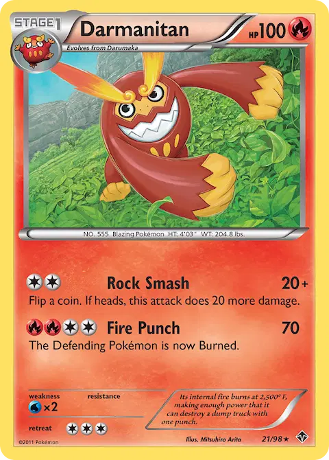 Darmanitan, Emerging Powers 21/98