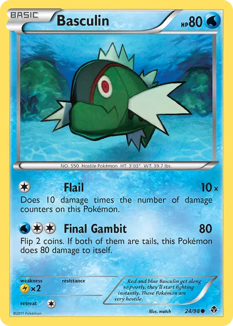 Basculin, Emerging Powers 24/98
