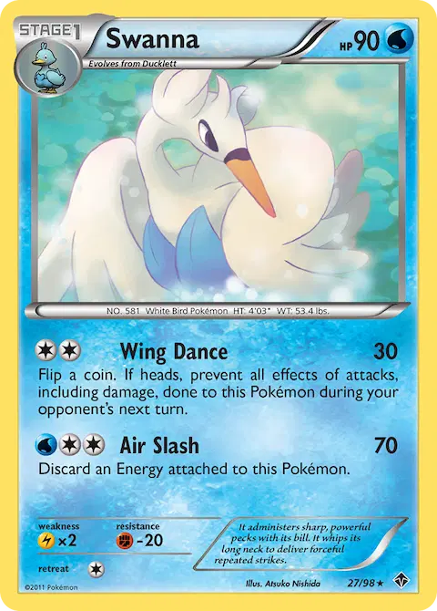 Swanna, Emerging Powers 27/98