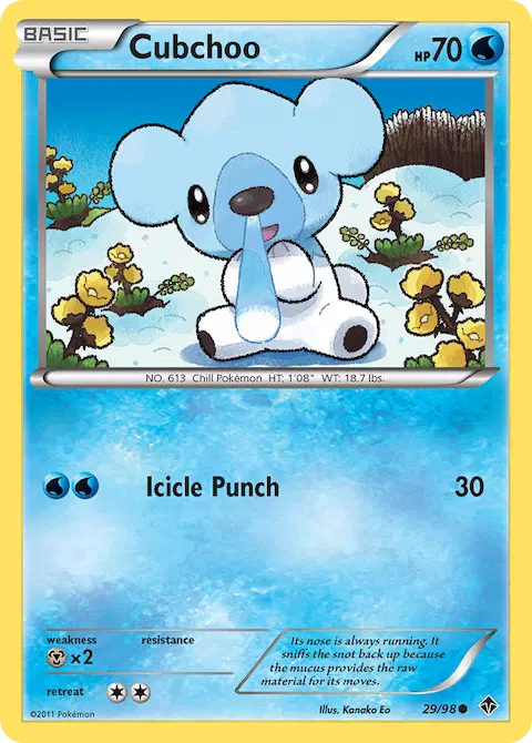 Cubchoo, Emerging Powers 29/98