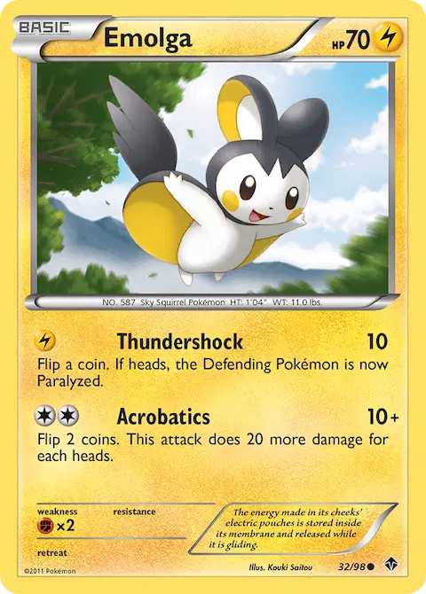 Emolga, Emerging Powers 32/98
