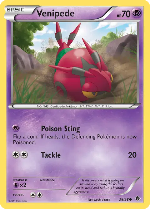Venipede, Emerging Powers 38/98
