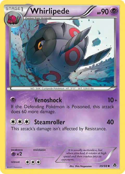 Whirlipede, Emerging Powers 39/98