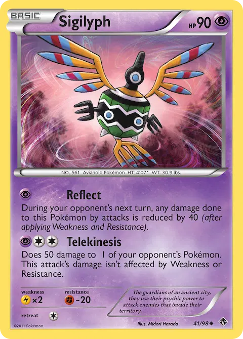 Sigilyph, Emerging Powers 41/98