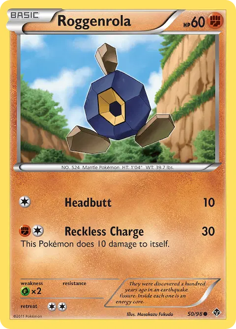 Roggenrola, Emerging Powers 50/98