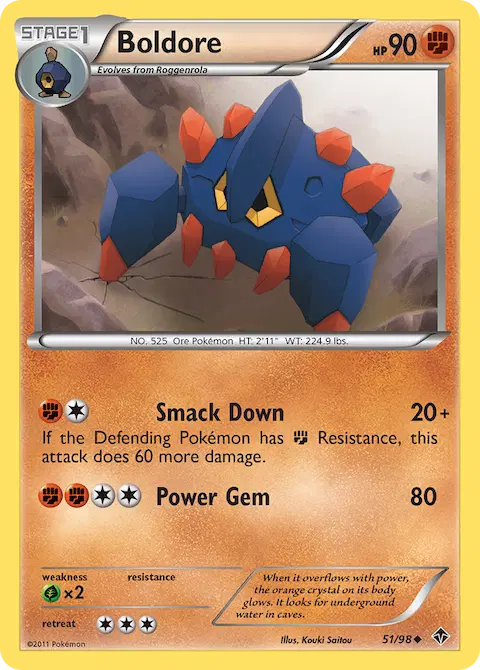 Boldore, Emerging Powers 51/98