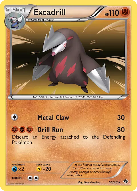 Excadrill, Emerging Powers 56/98
