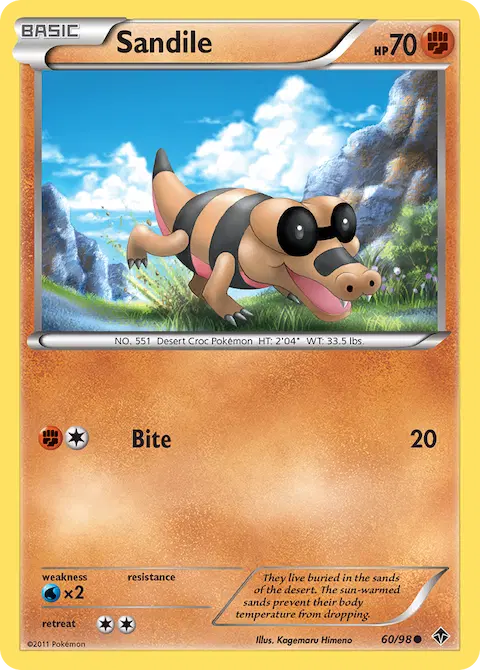 Sandile, Emerging Powers 60/98