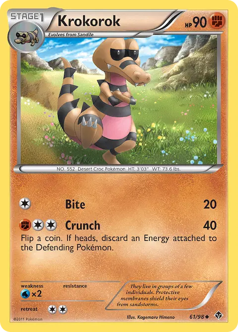 Krokorok, Emerging Powers 61/98