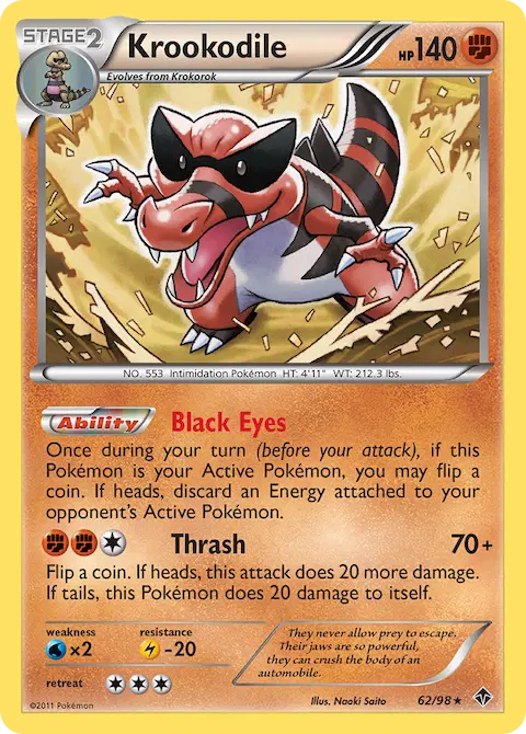 Krookodile, Emerging Powers 62/98