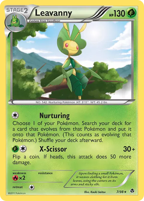 Leavanny, Emerging Powers 7/98