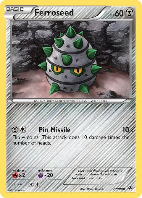 Ferroseed, Emerging Powers 70/98