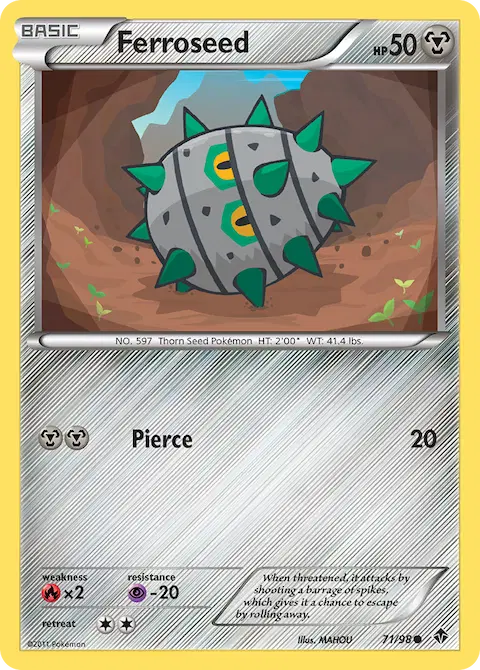 Ferroseed, Emerging Powers 71/98
