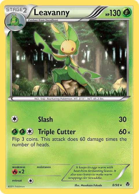 Leavanny, Emerging Powers 8/98