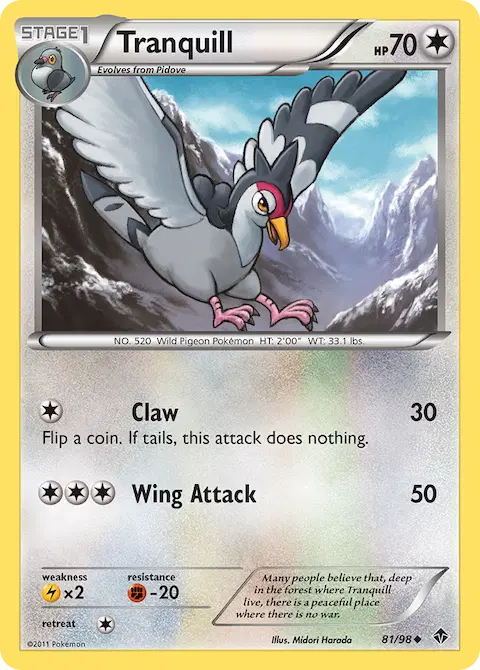 Tranquill, Emerging Powers 81/98
