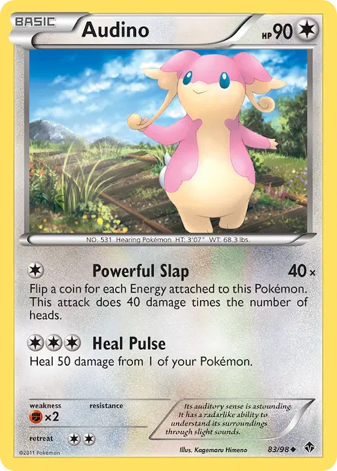 Audino, Emerging Powers 83/98