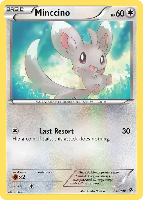 Minccino, Emerging Powers 84/98