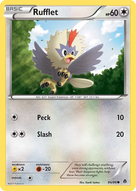 Rufflet, Emerging Powers 86/98