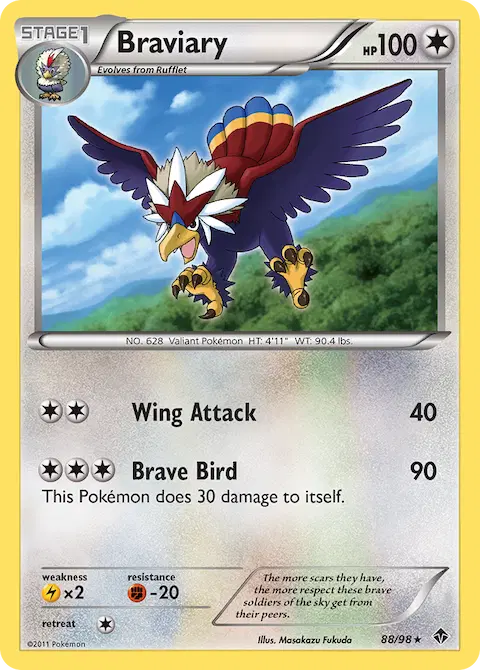 Braviary, Emerging Powers 88/98