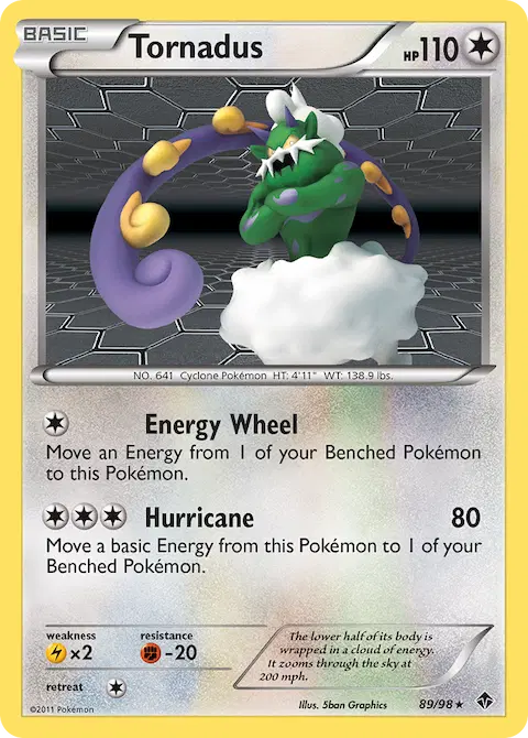 Tornadus, Emerging Powers 89/98