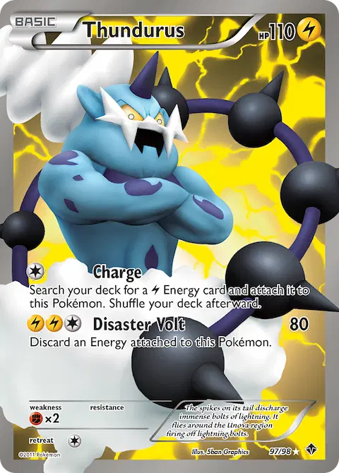 Thundurus, Emerging Powers 97/98