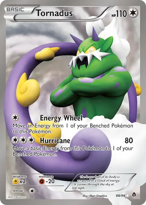 Tornadus, Emerging Powers 98/98